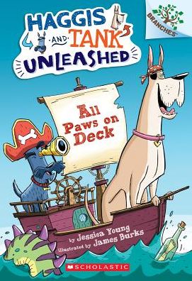 Cover for Jessica Young · All Paws on Deck: A Branches Book (Haggis and Tank Unleashed #1): A Branches Book - Haggis and Tank Unleashed (Paperback Book) (2016)