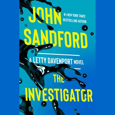 Cover for John Sandford · The Investigator - A Letty Davenport Novel (Audiobook (płyta CD)) (2022)