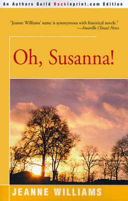 Cover for Jeanne Williams · Oh, Susanna! (Paperback Bog) (2000)