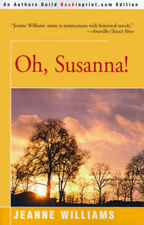 Cover for Jeanne Williams · Oh, Susanna! (Paperback Book) (2000)