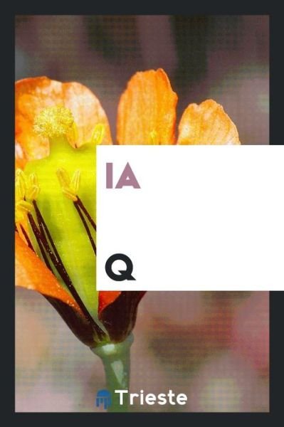 Cover for Q · Ia (Pocketbok) (2018)