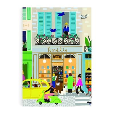 Cover for Galison · Parisian Life A5 Notebook (Papirvare) (2023)
