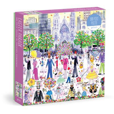 Cover for Galison · Michael Storrings Easter Parade 500 Piece Puzzle (GAME) (2024)