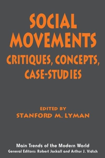 Joe Berry · Social Movements: Critiques, Concepts, Case Studies (Paperback Bog) (1994)