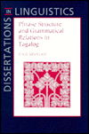 Cover for Paul Kroeger · Phrase Structure and Grammatical Relations in Tagalog (Center for the Study of Language and Information - Lecture Notes) (Paperback Book) (1993)