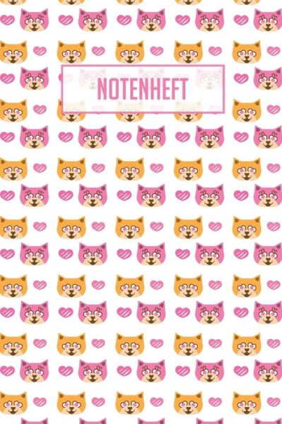 Cover for Katzen Notizbücher · Notenheft 100 Seiten I 8 Notensysteme pro Seite I Größe ca. Din A5 I Notenheft für Katzenliebhaber I Ideal für den Musikunterricht (Paperback Book) (2019)