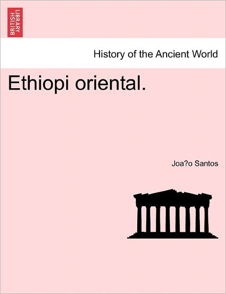 Cover for Joa O Santos · Ethiopi Oriental. (Paperback Bog) (2011)