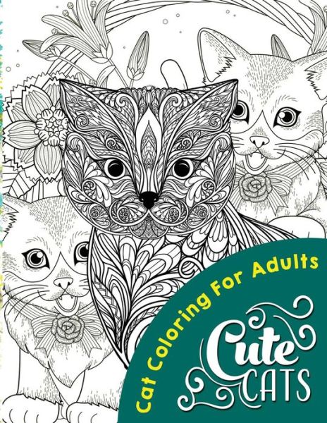 Cover for Cat Coloring Books · Cute Cats (Paperback Book) (2016)