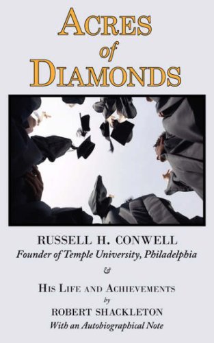 Cover for Robert Shackleton · Acres of Diamonds: the Russell Conwell (Founder of Temple University) Story (Paperback Book) (2008)