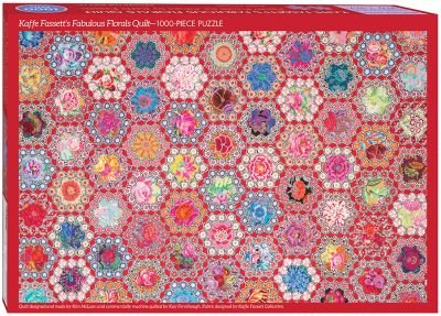 Cover for Kaffe Fassett · Kaffe Fassett’s Fabulous Florals Quilt Jigsaw Puzzle: 1000 Pieces, Dimensions 29.5? x 19.7? (MERCH) (2021)