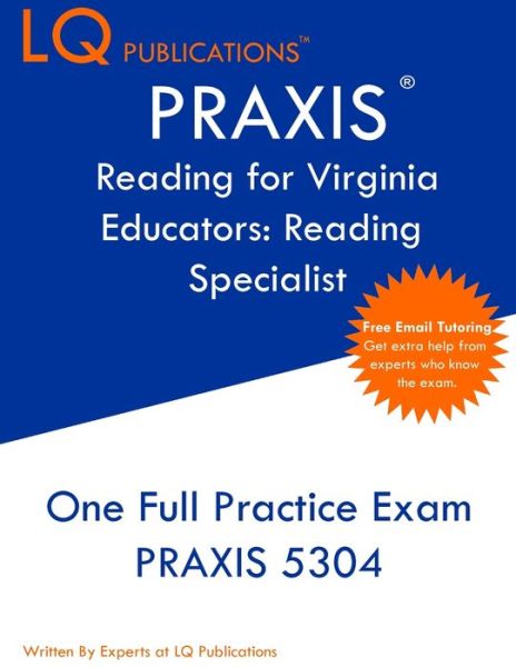 Cover for Lq Publications · PRAXIS Reading for Virginia Educators Reading Specialist (Pocketbok) (2021)