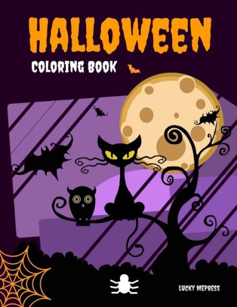 Cover for Lucky Me Press · Halloween Coloring Book (Paperback Book) (2019)