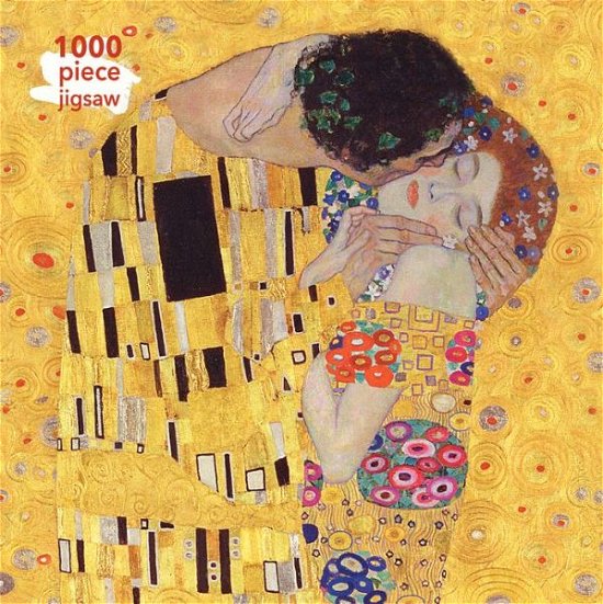 Adult Jigsaw Puzzle Gustav Klimt: The Kiss: 1000-Piece Jigsaw Puzzles - 1000-piece Jigsaw Puzzles - - - Bordspel - Flame Tree Publishing - 9781787550865 - 15 maart 2018