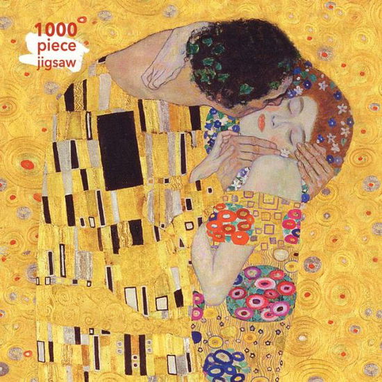 Adult Jigsaw Puzzle Gustav Klimt: The Kiss: 1000-Piece Jigsaw Puzzles - 1000-piece Jigsaw Puzzles - - - Gesellschaftsspiele - Flame Tree Publishing - 9781787550865 - 15. März 2018