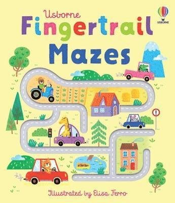 Cover for Felicity Brooks · Fingertrail Mazes - Fingertrails (Tavlebog) (2023)