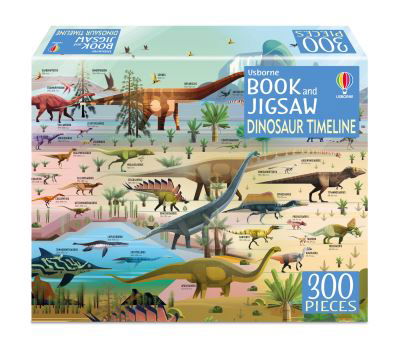 Cover for Rachel Firth · Book and Jigsaw Dinosaur Timeline - Usborne Book and Jigsaw (Paperback Book) (2023)