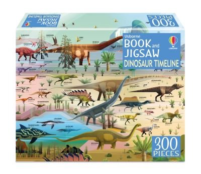 Cover for Rachel Firth · Book and Jigsaw Dinosaur Timeline - Usborne Book and Jigsaw (Pocketbok) (2023)