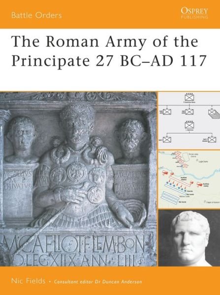 Cover for Nic Fields · The Roman Army of the Principate 27 BC-AD 117 - Battle Orders S. (Paperback Book) (2009)