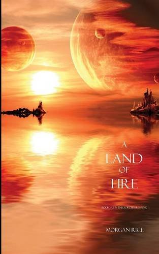 Cover for Morgan Rice · A Land of Fire (Book #12 in the Sorcerer's Ring) (Paperback Book) (2014)