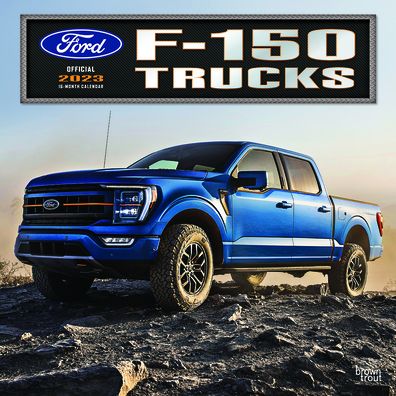 Cover for Browntrout · Ford F150 Trucks 2023 Square (Calendar) (2022)