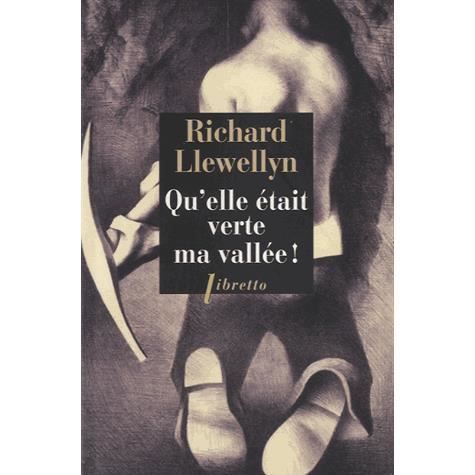 Cover for Richard Llewellyn · Qu'elle etait verte ma vallee (Paperback Book) (2013)