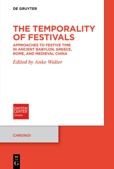 Cover for Anke Walter · Temporality of Festivals (Book) (2024)