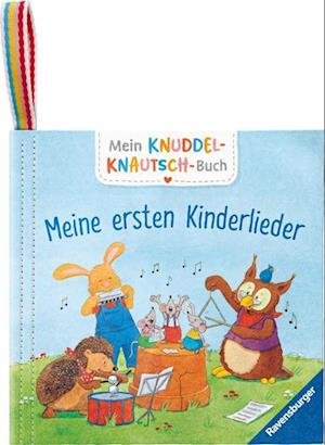 Cover for Kerstin M. Schuld · Mein Knuddel-Knautsch-Buch: Meine ersten Kinderlieder; robust, waschbar und federleicht. Praktisch für zu Hause und unterwegs (Book) (2024)