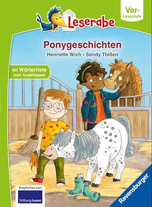 Ponygeschichten - Leserabe ab Vorschule - Erstlesebuch für Kinder ab 5 Jahren - Henriette Wich - Books - Ravensburger Verlag GmbH - 9783473462865 - June 1, 2023