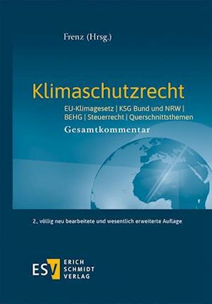 Cover for Walter Frenz · Klimaschutzrecht (Gebundenes Buch) (2022)