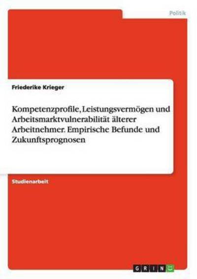 Cover for Krieger · Kompetenzprofile, Leistungsverm (Bog)