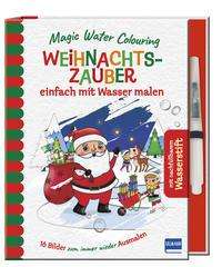 Cover for Jenny Copper · Magic Water Colouring - Weihnachtszauber (Hardcover Book) (2021)