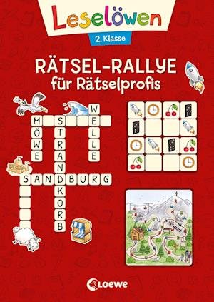 Cover for Christiane Wittenburg · Leselöwen Rätsel-Rallye für Leseprofis - 2. Klasse (Rot) (Paperback Bog) (2022)