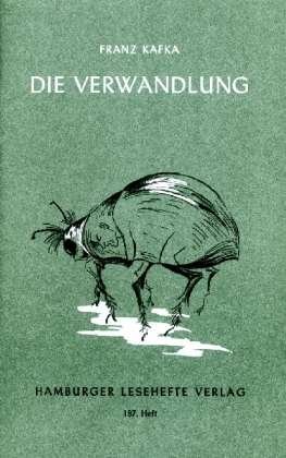 Cover for Franz Kafka · Hamburger Leseh.187 Kafka.Verwandlung (Bog)