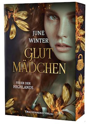 Cover for June Winter · Glutmädchen - Feuer der Highlands (Book) (2024)