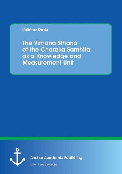 Cover for Dadu · The Vimana Sthana of the Charaka S (Book) (2016)