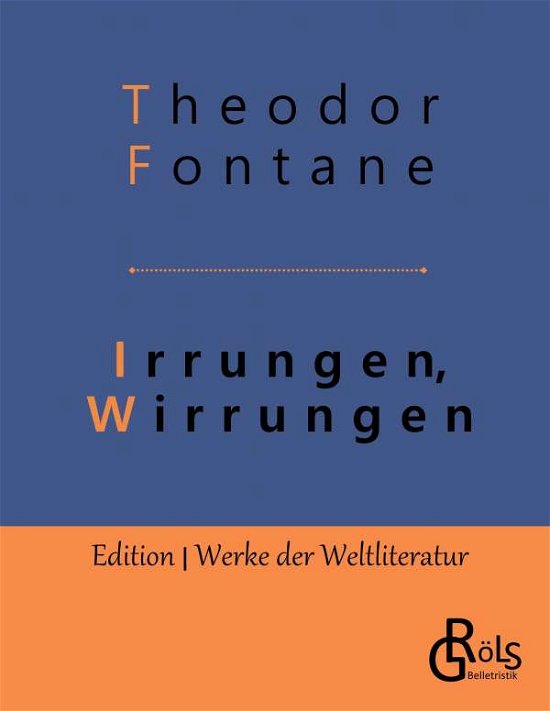 Cover for Theodor Fontane · Irrungen, Wirrungen (Paperback Bog) (2019)