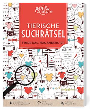 Cover for Tierische Suchrätsel - Finde das, was anders ist! (Book) (2024)