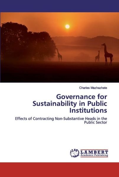 Cover for Mazhazhate · Governance for Sustainabilit (Bog) (2019)