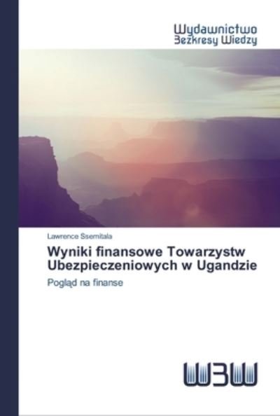 Cover for Ssemitala · Wyniki finansowe Towarzystw U (Buch) (2020)