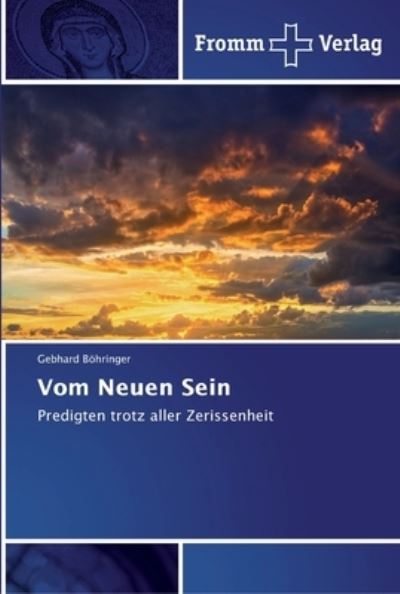 Cover for Böhringer · Vom Neuen Sein (Buch) (2018)