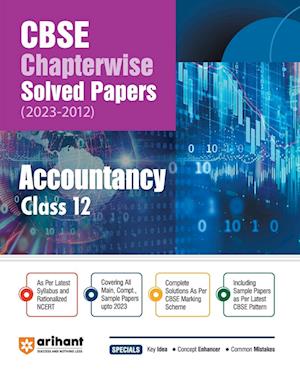 Cover for Pankaj Yaduvanshi · CBSE CHAPTERWISE SOLVED PAPER ACCOUNTANCY CLASS 12th (Edition12) (Book) (2023)