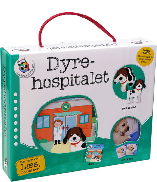 Cover for Aktivitetskuffert: Dyrehospitalet (Book) [1st edition] (2021)