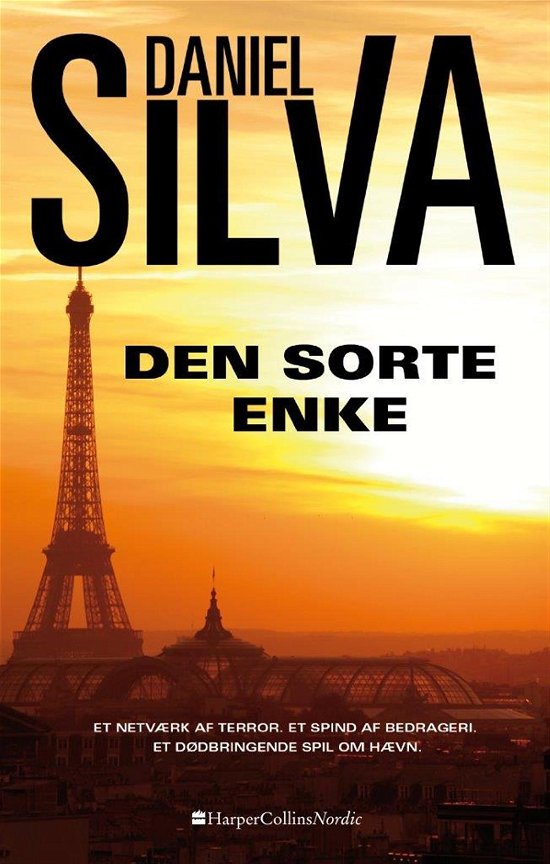 Cover for Daniel Silva · Gabriel Allon serien: Den sorte enke (Pocketbok) [2. utgave] (2021)