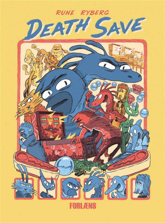 Cover for Rune Ryberg · Death Save (Sewn Spine Book) [1.º edición] (2019)