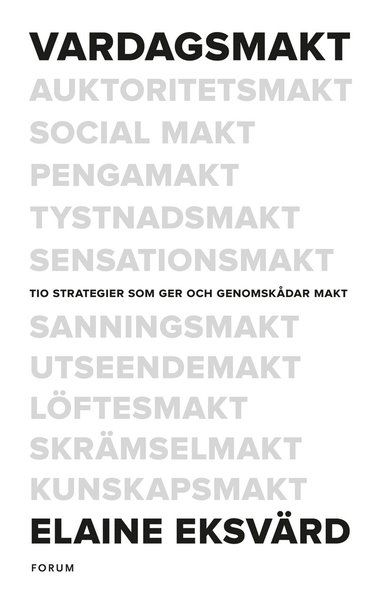 Cover for Elaine Eksvärd · Vardagsmakt : tio strategier som ger och genomskådar makt (Bound Book) (2014)