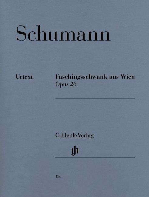 Faschin.Wien.op.26,Kl.HN186 - R. Schumann - Bøker - SCHOTT & CO - 9790201801865 - 6. april 2018
