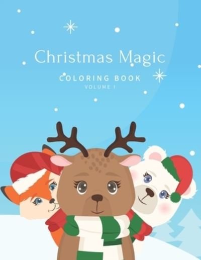 Cover for William Thomas · Christmas Magic Coloring Book Volume I (Paperback Book) (2020)