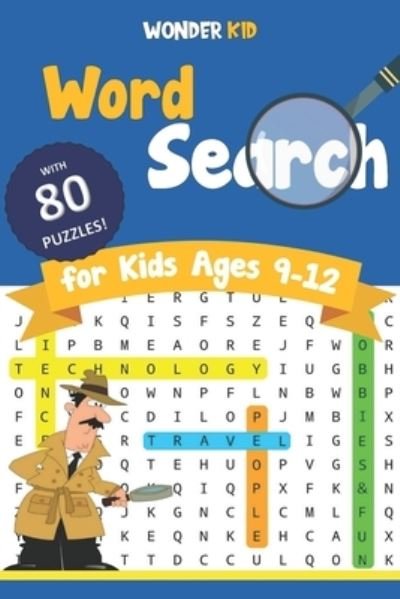 Cover for Wonder Kid · Word Search for Kids Ages 9-12 (Paperback Bog) (2020)