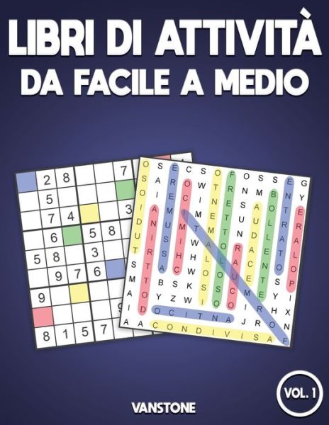 Cover for Vanstone · Libri di attivita da facile a medio (Paperback Book) (2020)