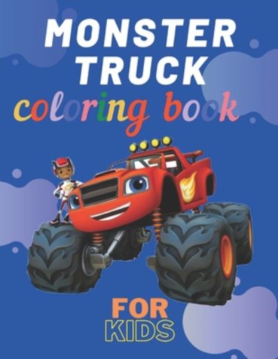 Cover for Karim El Ouaziry · Monster Truck Coloring Book (Paperback Book) (2020)